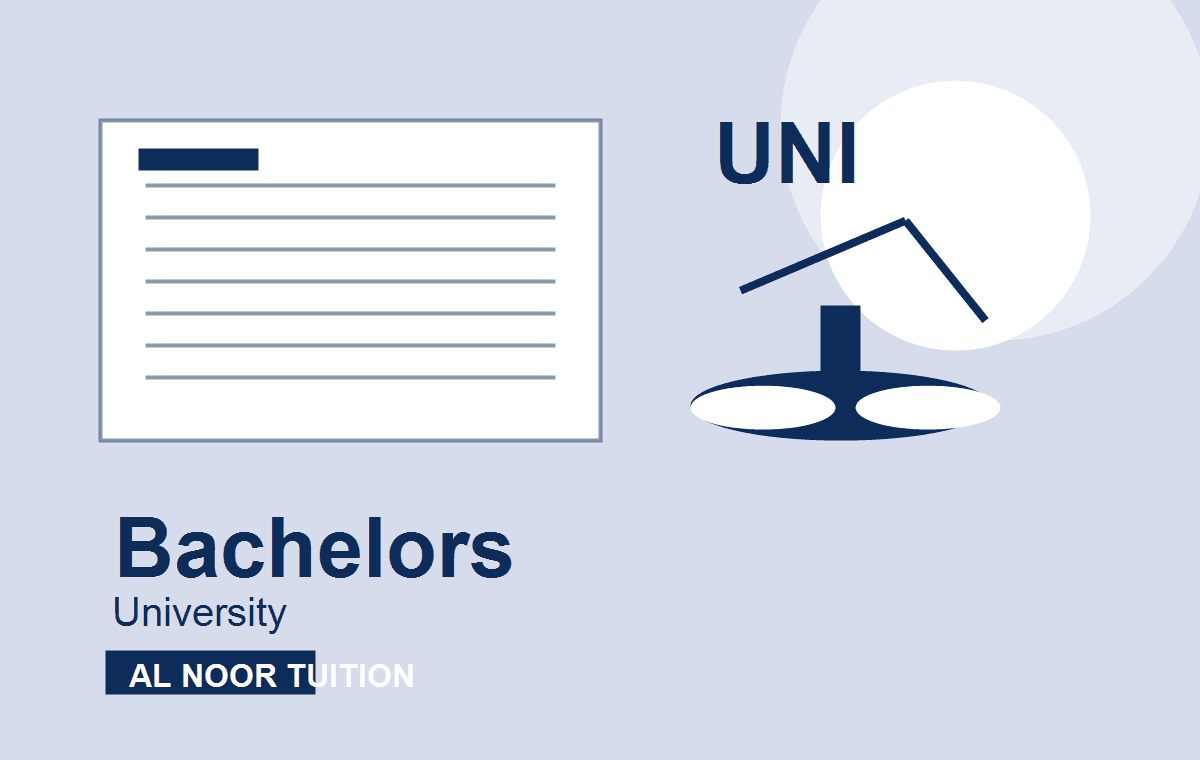 Bachelors tutor support