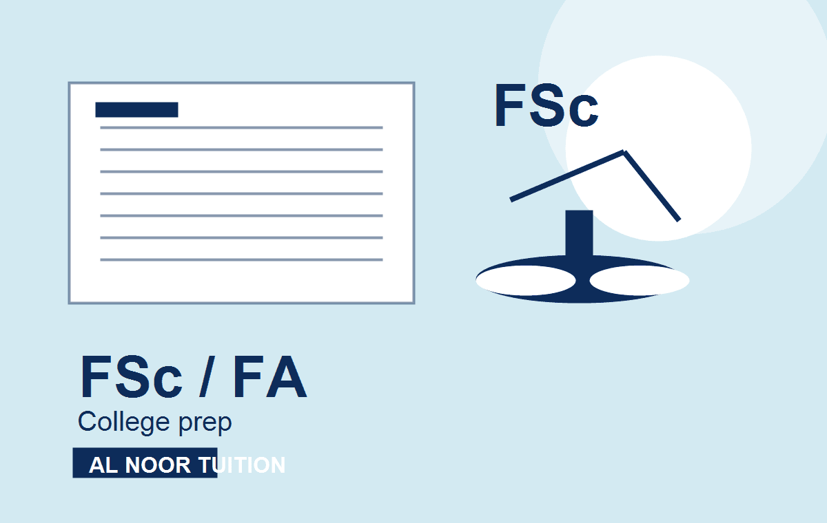 FSc / FA tutor support